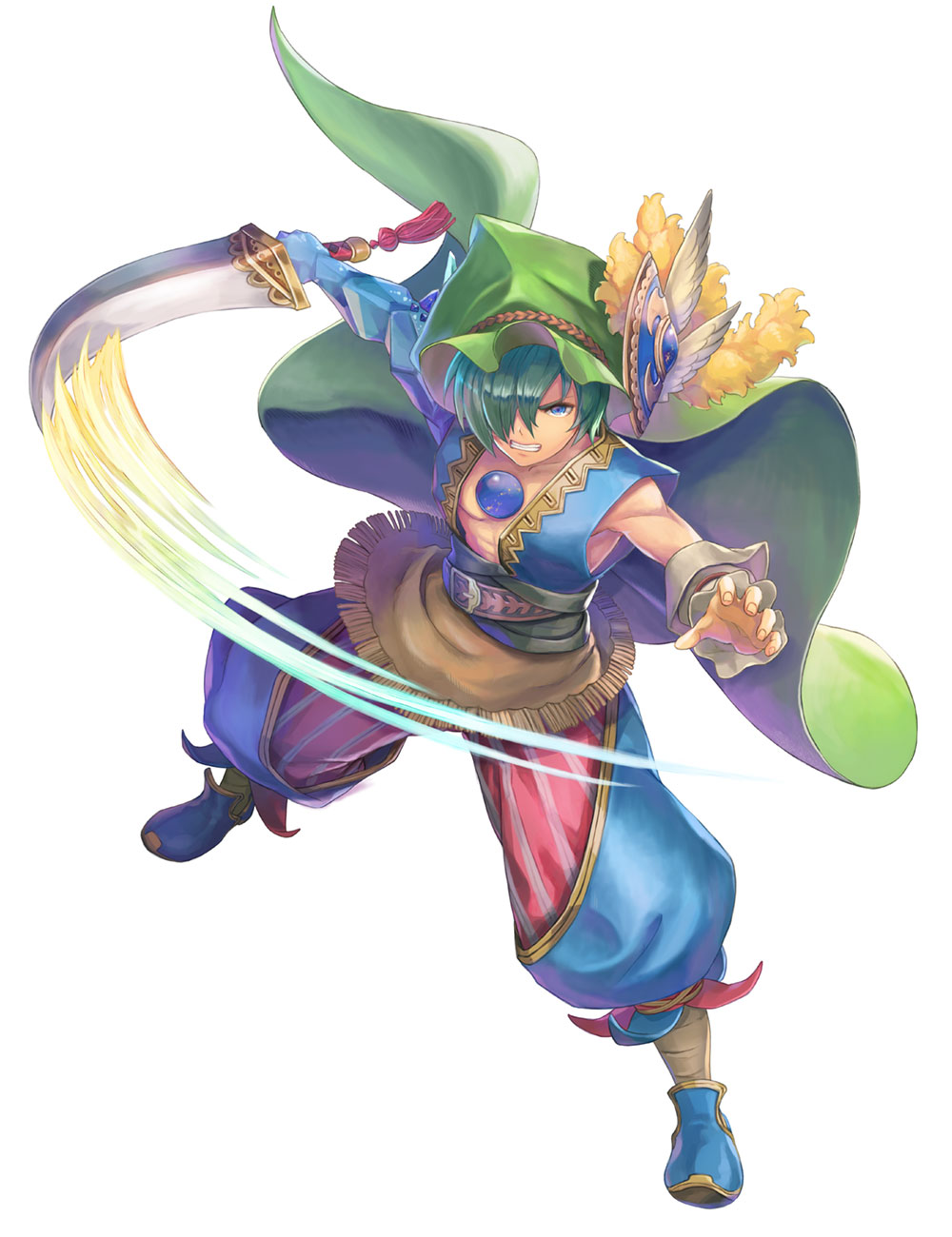 Elazul Art from Echoes of Mana