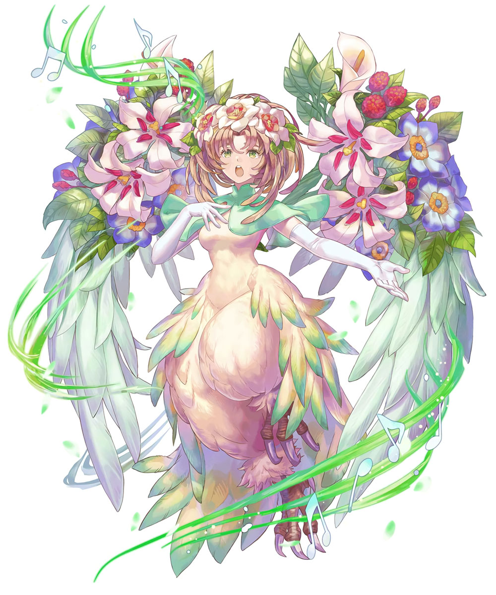 Elle, Efflorescent Wings Art from Echoes of Mana