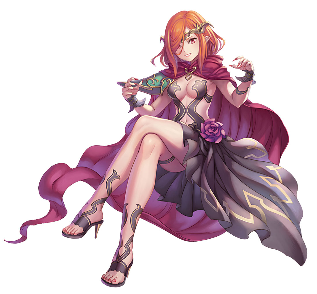 Fanha, Real Snake Charmer Art from Echoes of Mana
