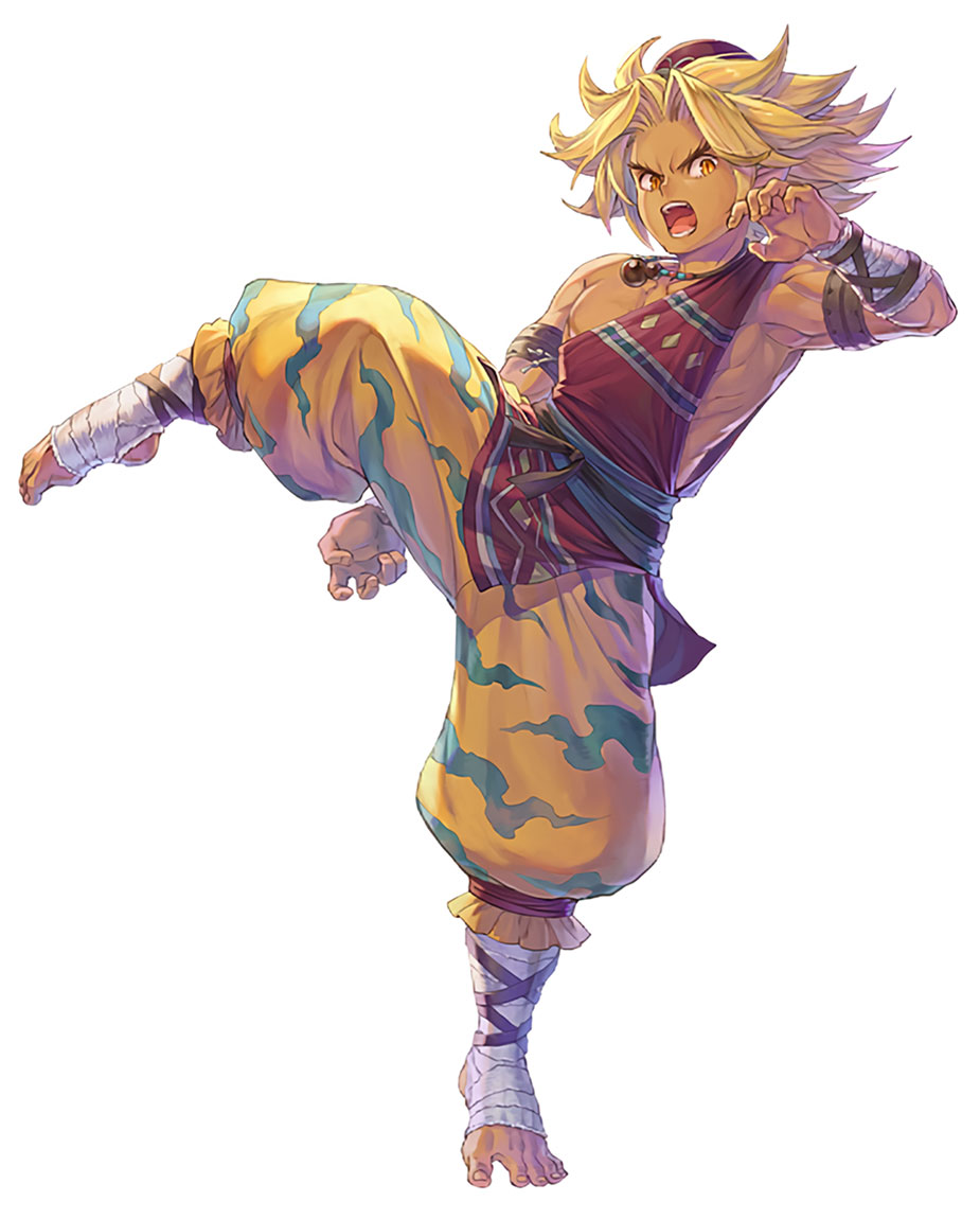 Kevin, Fangs of Fury Art from Echoes of Mana