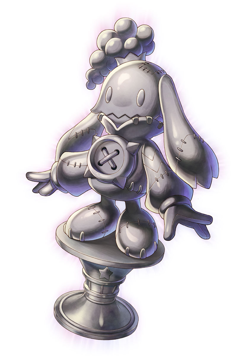 Nuinui Statue Art from Echoes of Mana