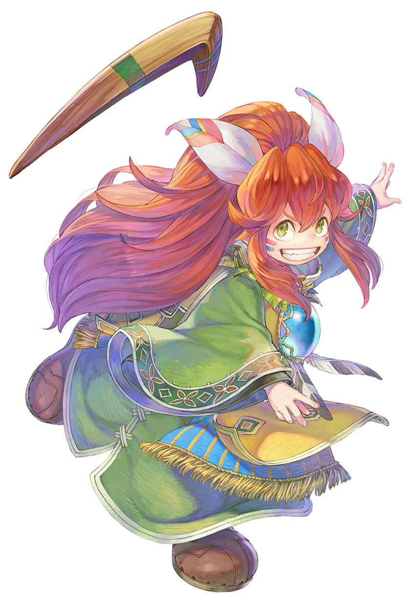 Popoi, Headed for the Home Village Art from Echoes of Mana