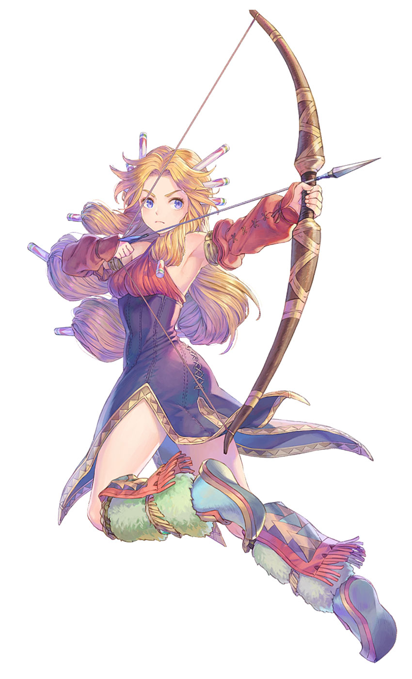 Serafina, A Sprouting Encounter Art from Echoes of Mana