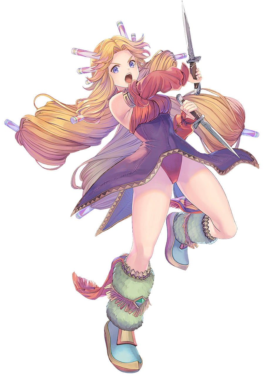 Serafina, A World of Encounters Art from Echoes of Mana