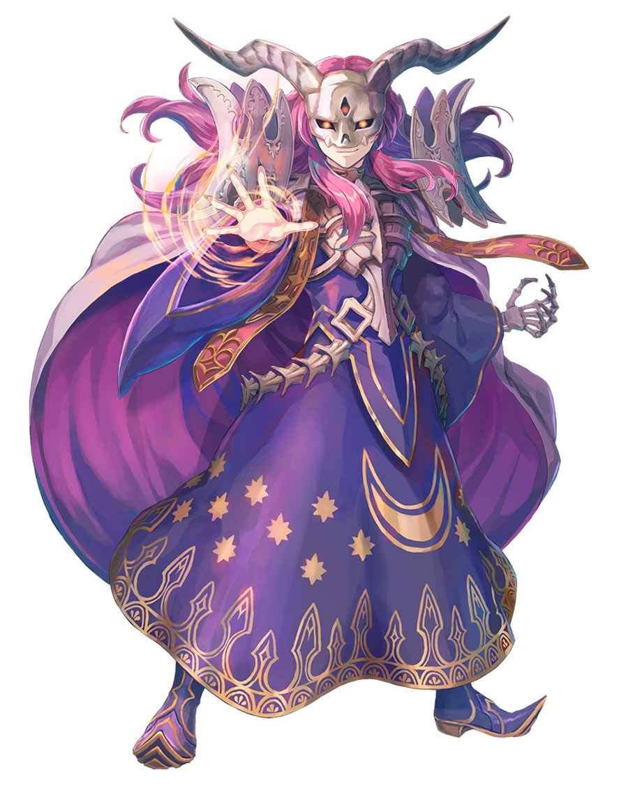 Thanatos Artwork from Echoes of Mana