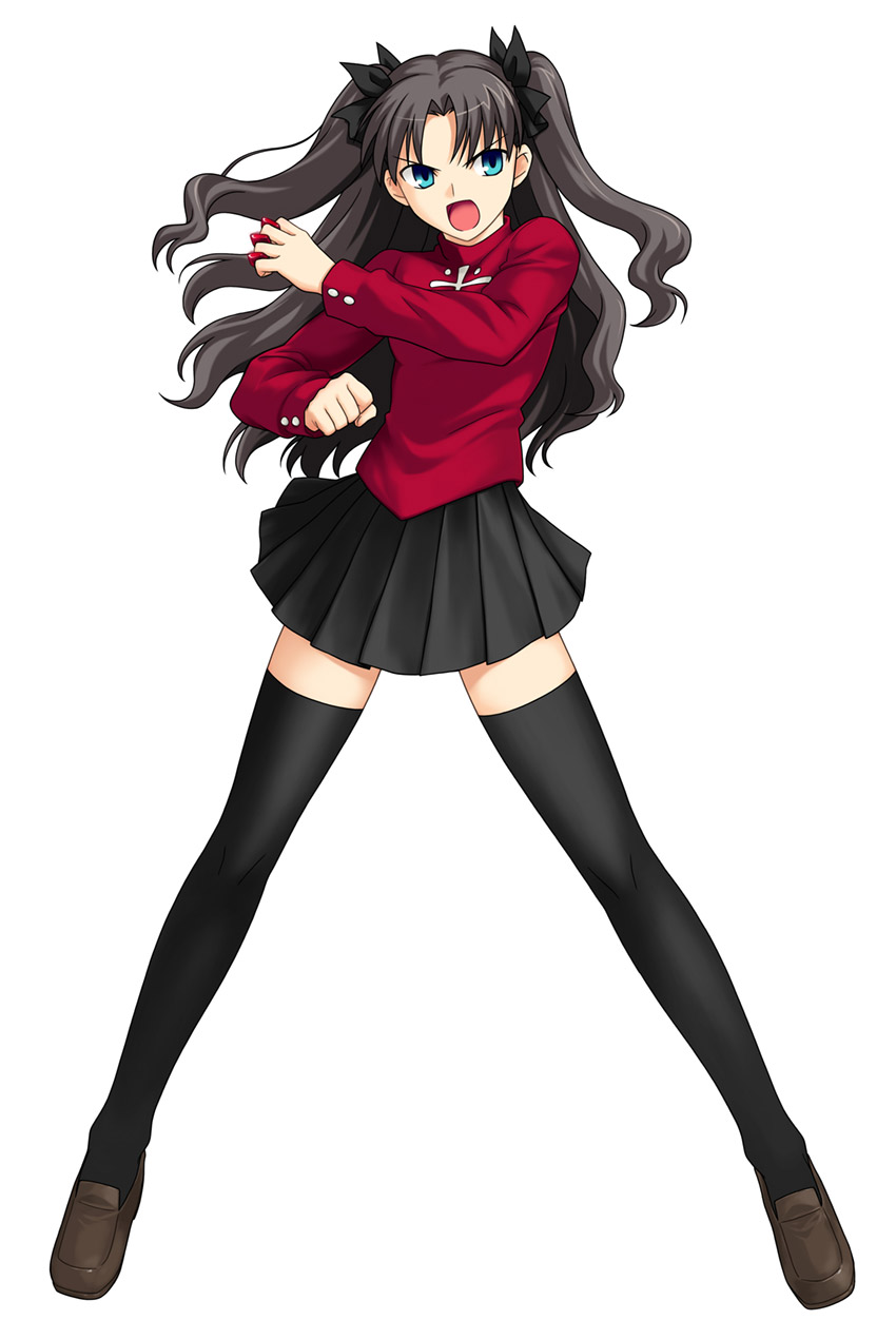 Rin Tohsaka Artwork from Fate/unlimited codes