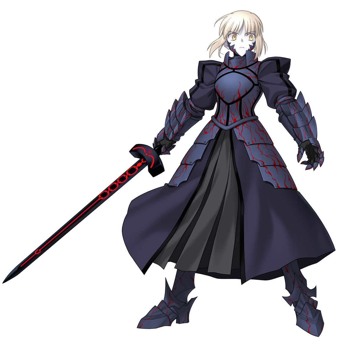 Saber Alter Artwork from Fate/unlimited codes