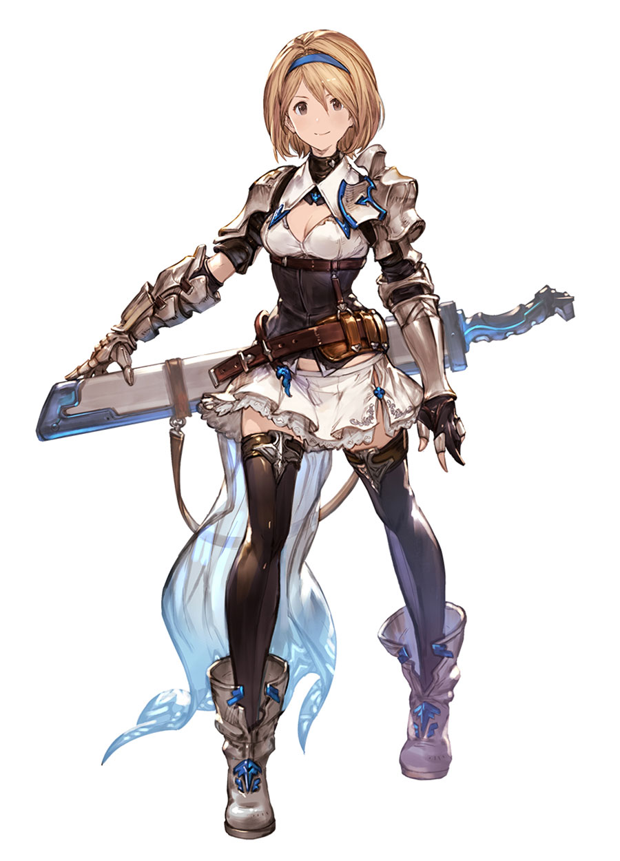 Blue (Unused Character Design) Art from Granblue Fantasy: Relink