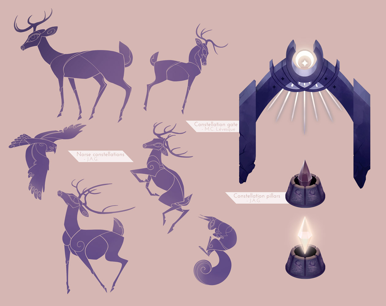 Norse Constellations Art from Jotun
