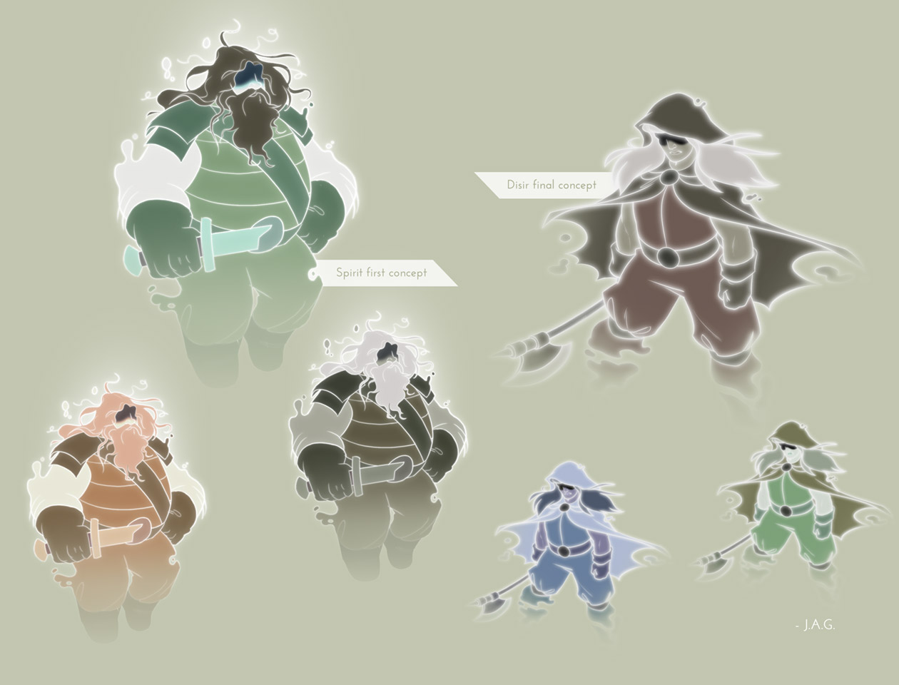 Spirit Concepts from Jotun