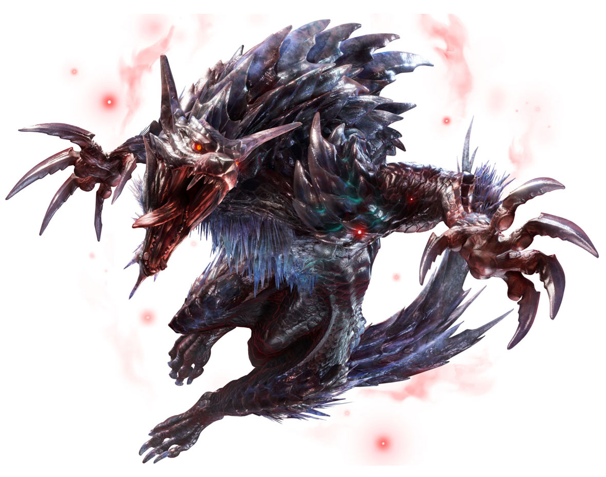 Afflicted Lunagaron Art from Monster Hunter Rise: Sunbreak