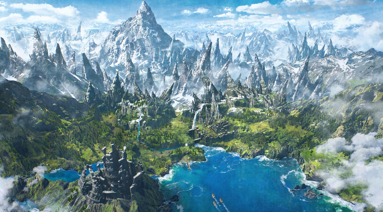 Citadel Concept Art from Monster Hunter Rise: Sunbreak