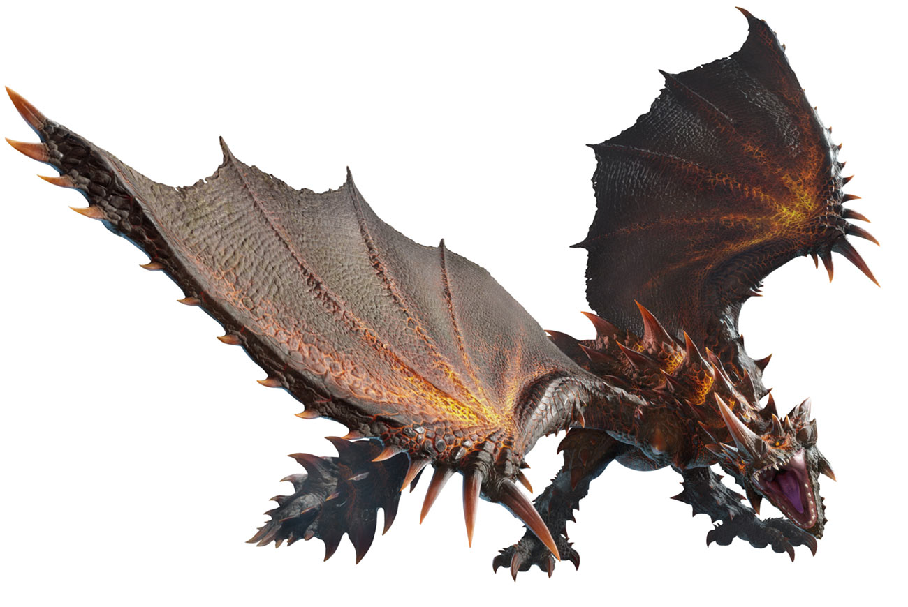 Flaming Espinas Art from Monster Hunter Rise: Sunbreak
