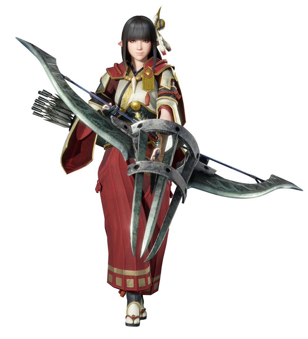 Follower Hinoa Art from Monster Hunter Rise: Sunbreak