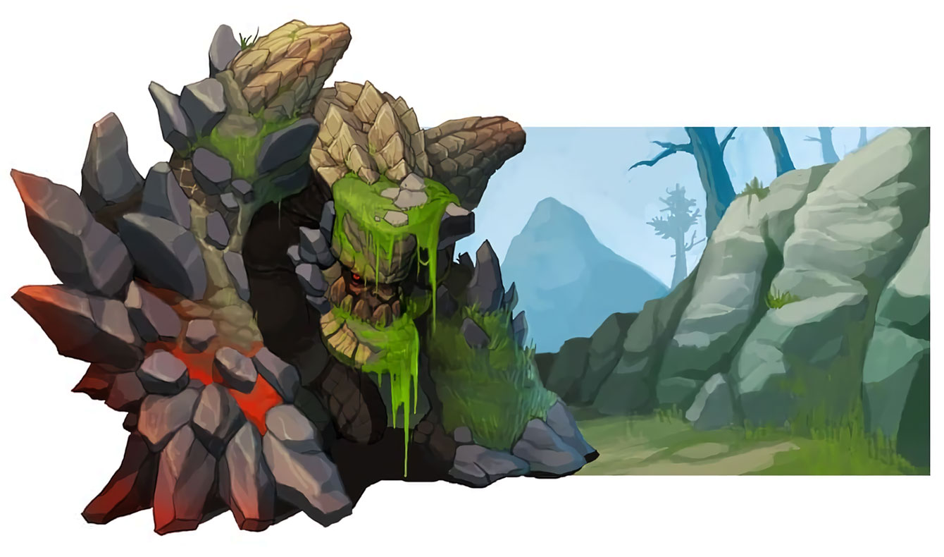 Garangolm Concept Artwork from Monster Hunter Rise: Sunbreak
