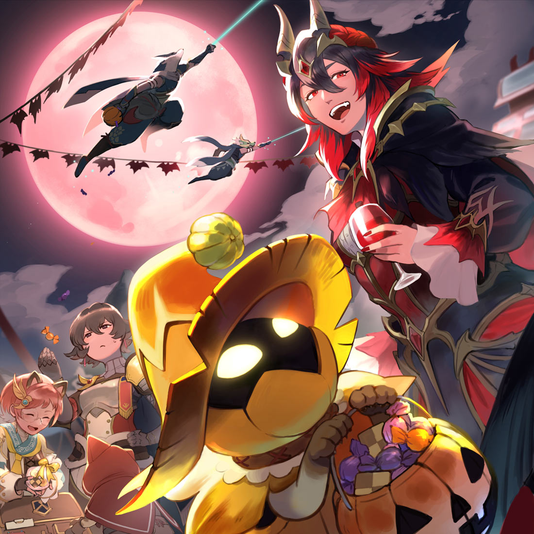 Happy Halloween Art from Monster Hunter Rise: Sunbreak