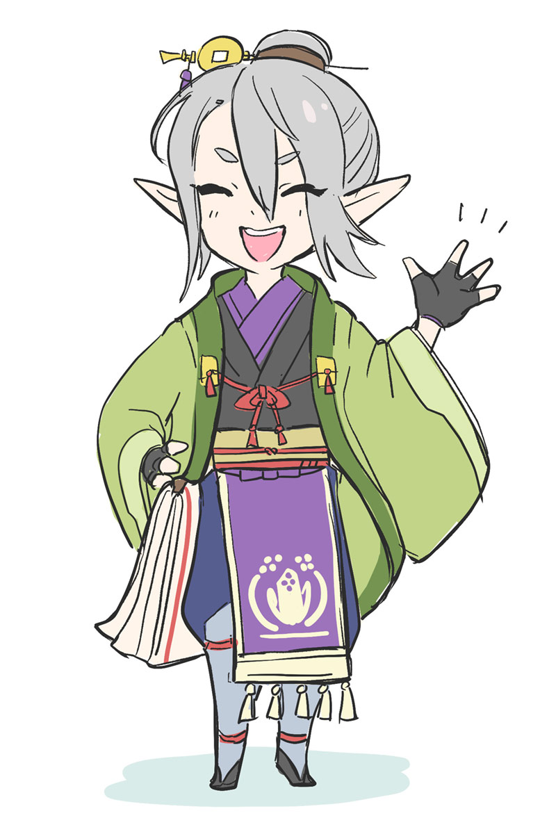 Oboro SD Concept Art from Monster Hunter Rise: Sunbreak