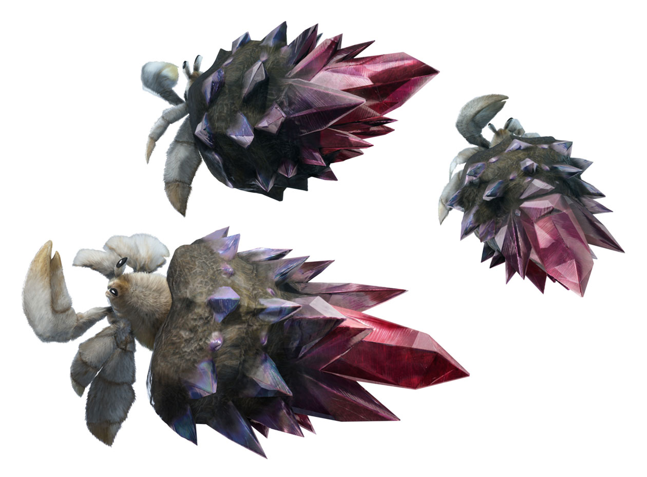 Slicercrab Art from Monster Hunter Rise: Sunbreak