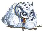 Snowy Cohoot and Baby