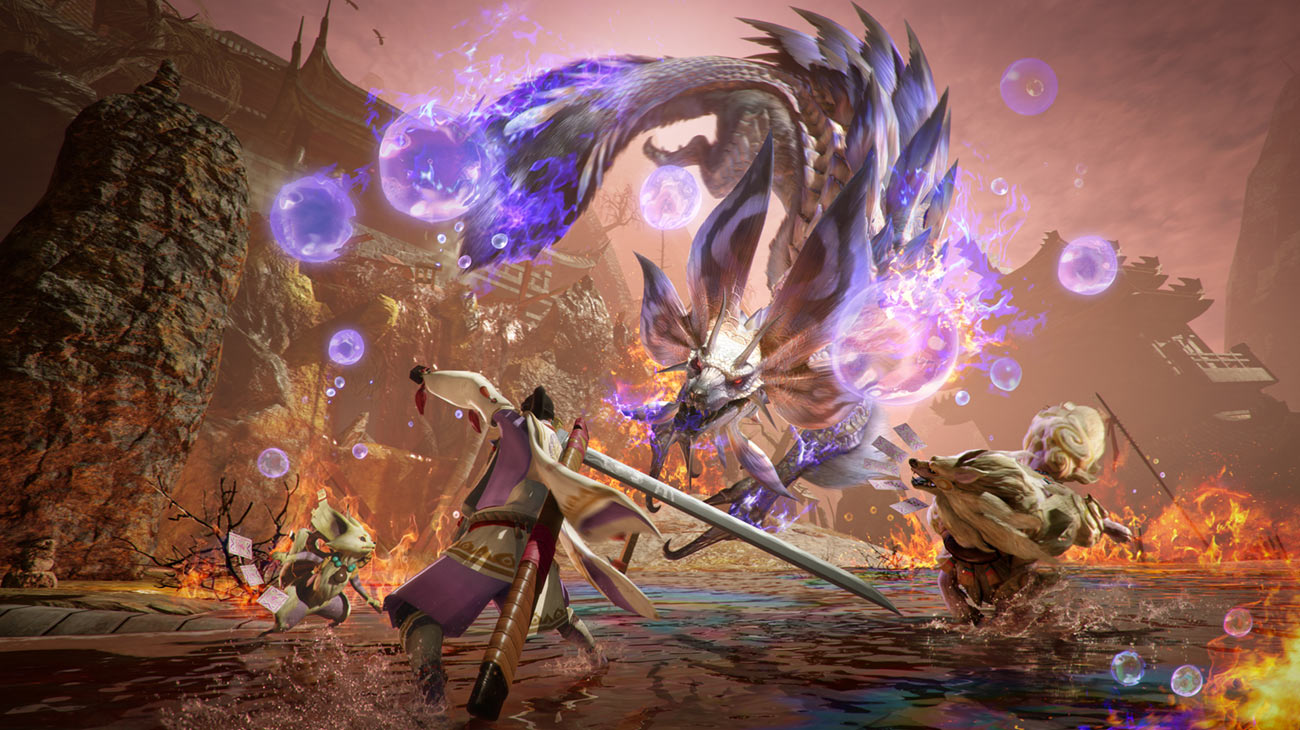 Title Update 2 Art from Monster Hunter Rise: Sunbreak