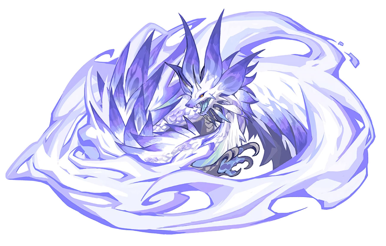 Violet Mizutsune Concept Art from Monster Hunter Rise: Sunbreak