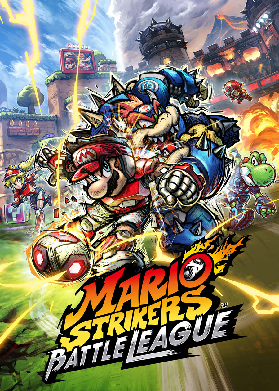 Key Art from Mario Strikers: Battle League