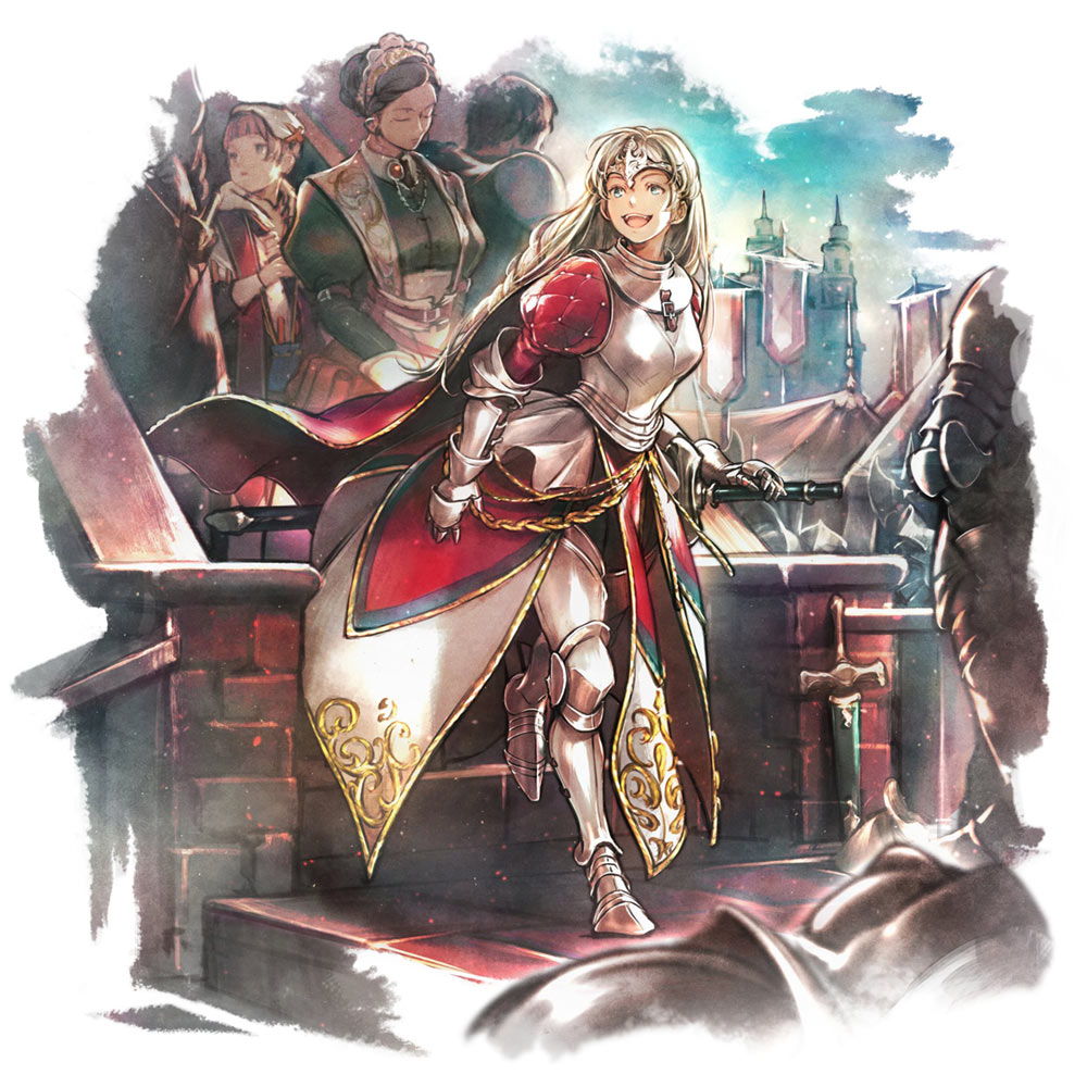 Aedelgard Art from Octopath Traveler: Champions of the Continent