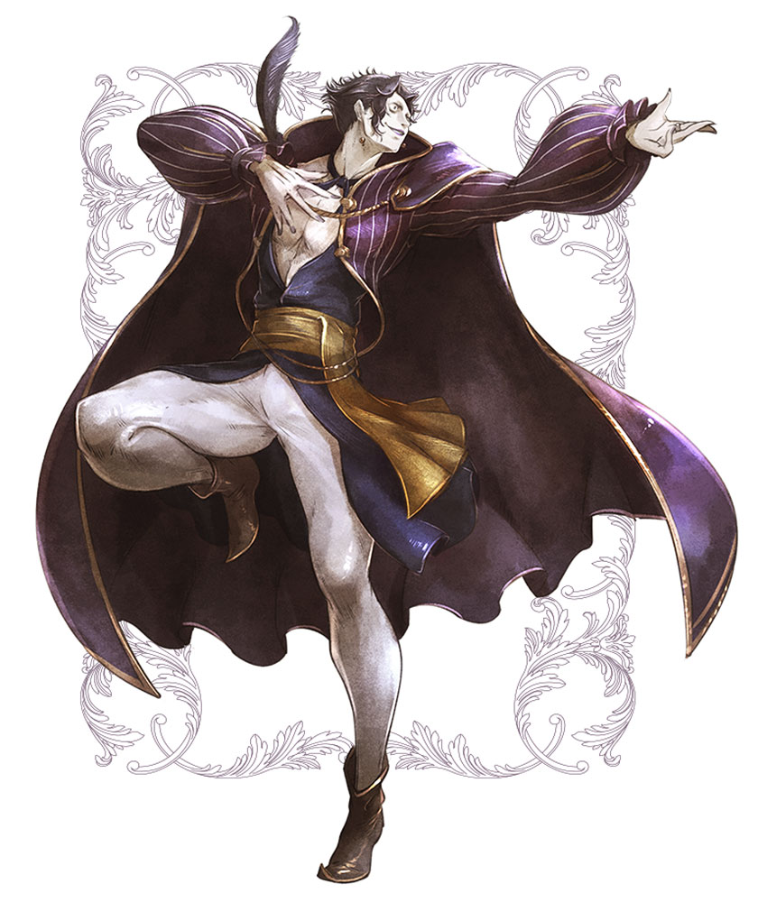 Auguste Art from Octopath Traveler: Champions of the Continent