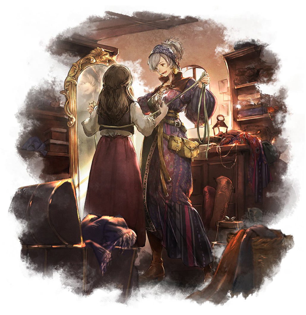 Cardona Art from Octopath Traveler: Champions of the Continent