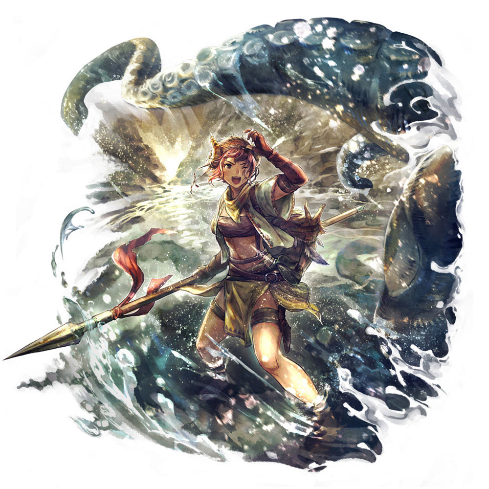Cherna Art from Octopath Traveler: Champions of the Continent