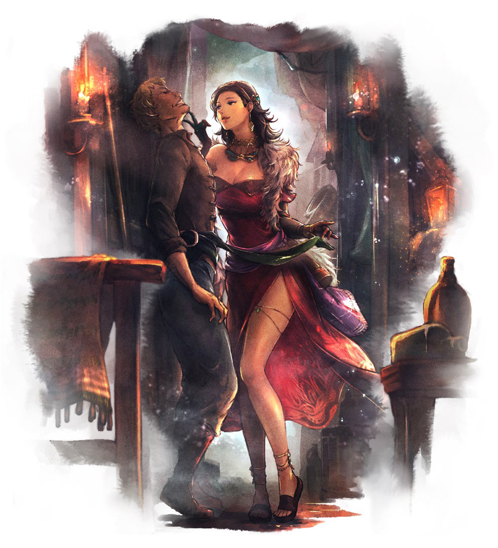 Chloe Art from Octopath Traveler: Champions of the Continent