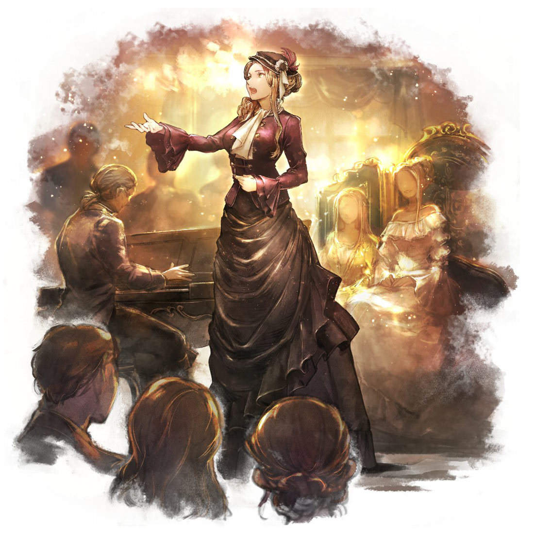 Eleonora Art from Octopath Traveler: Champions of the Continent