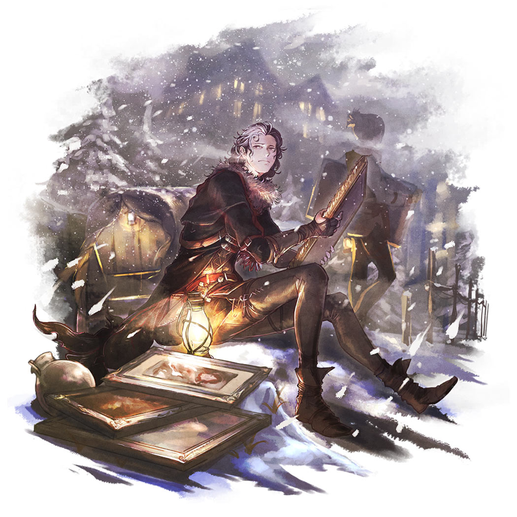 Falco Art from Octopath Traveler: Champions of the Continent