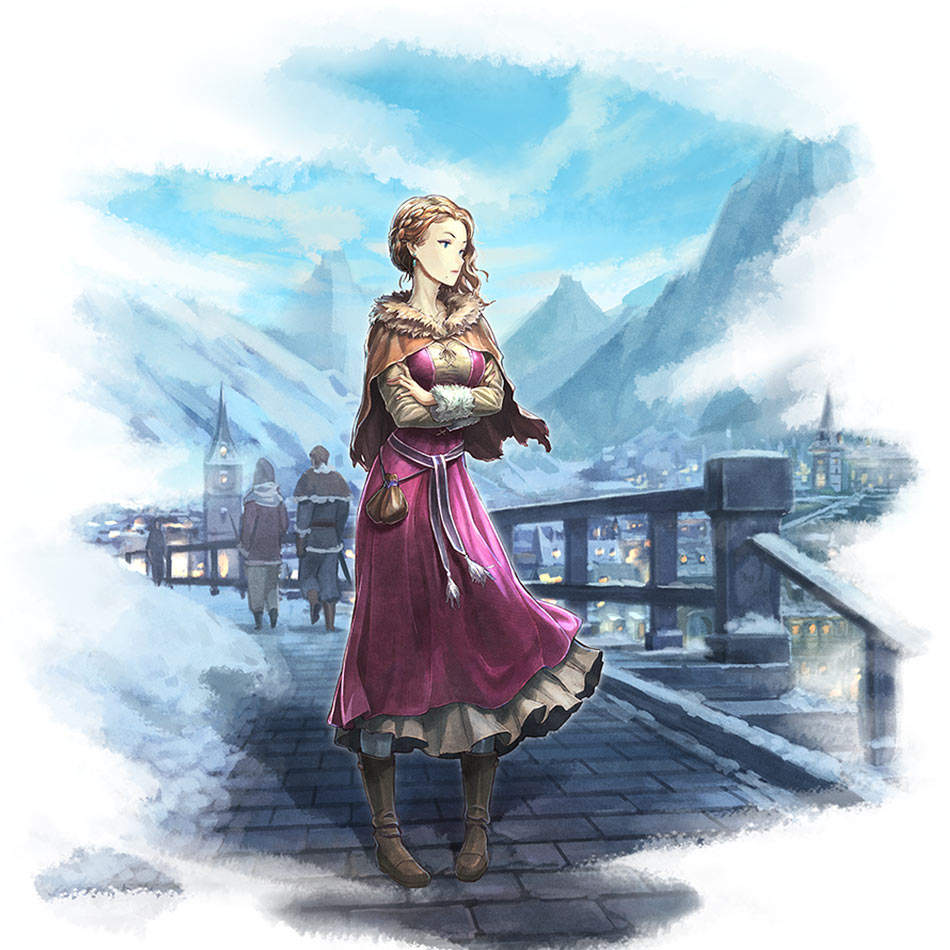 Felline Art from Octopath Traveler: Champions of the Continent