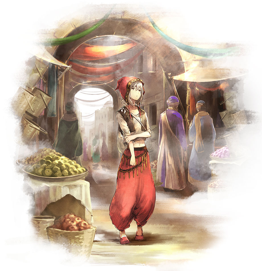 Harry Art from Octopath Traveler: Champions of the Continent