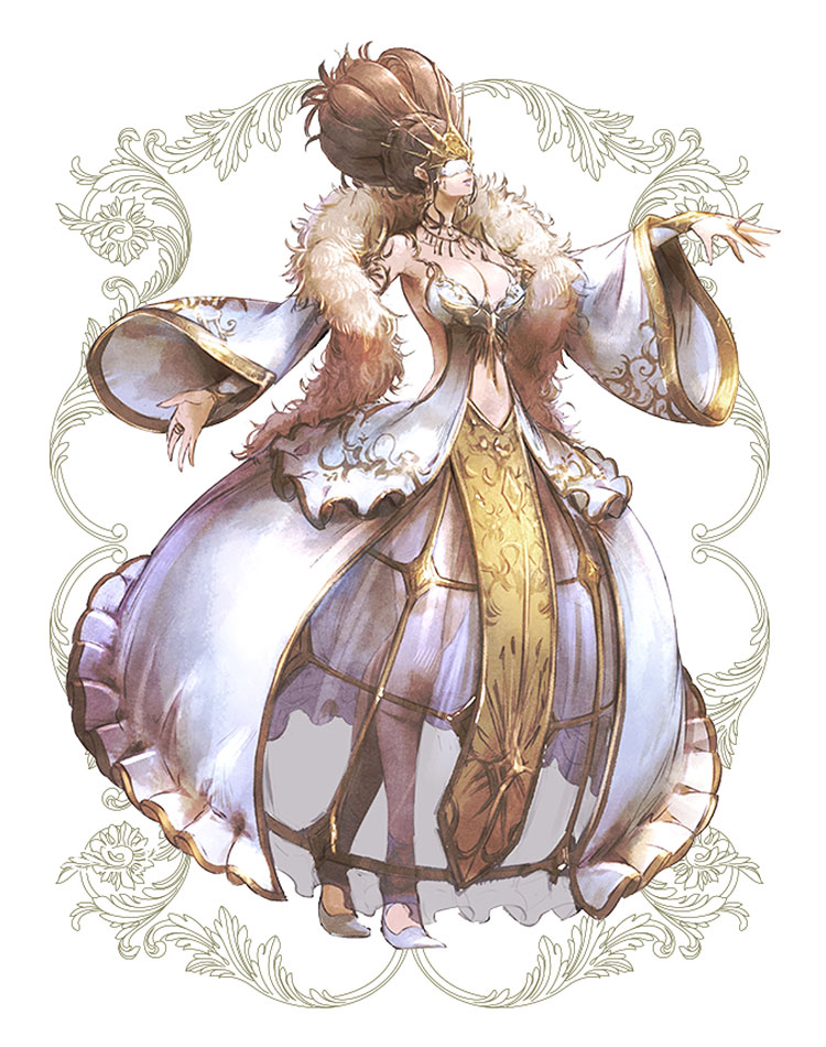 Herminia Art from Octopath Traveler: Champions of the Continent
