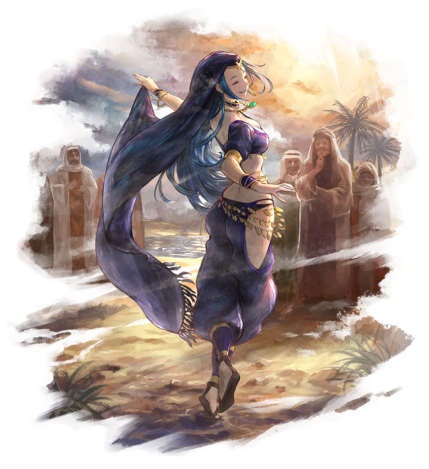 Iris Art from Octopath Traveler: Champions of the Continent
