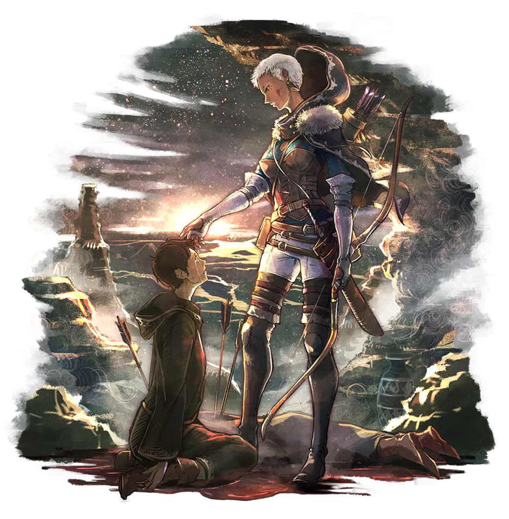 Jillmeila Art from Octopath Traveler: Champions of the Continent