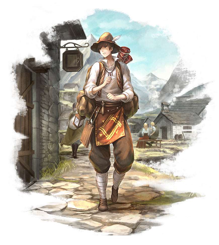 Juan Art from Octopath Traveler: Champions of the Continent