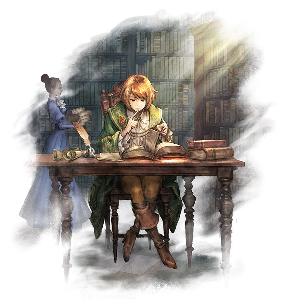 Laura Art from Octopath Traveler: Champions of the Continent