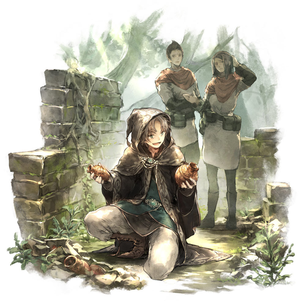 Levan Art from Octopath Traveler: Champions of the Continent