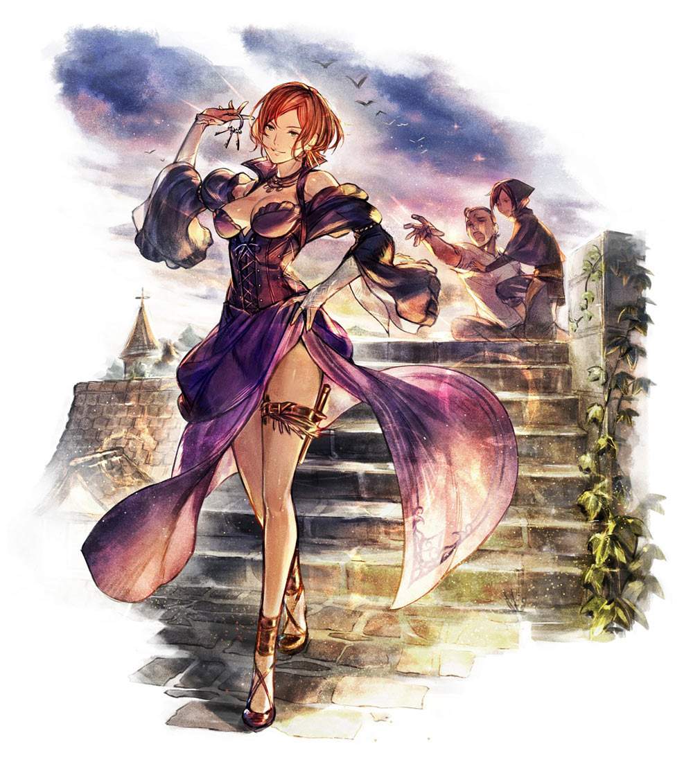 Levina Art from Octopath Traveler: Champions of the Continent