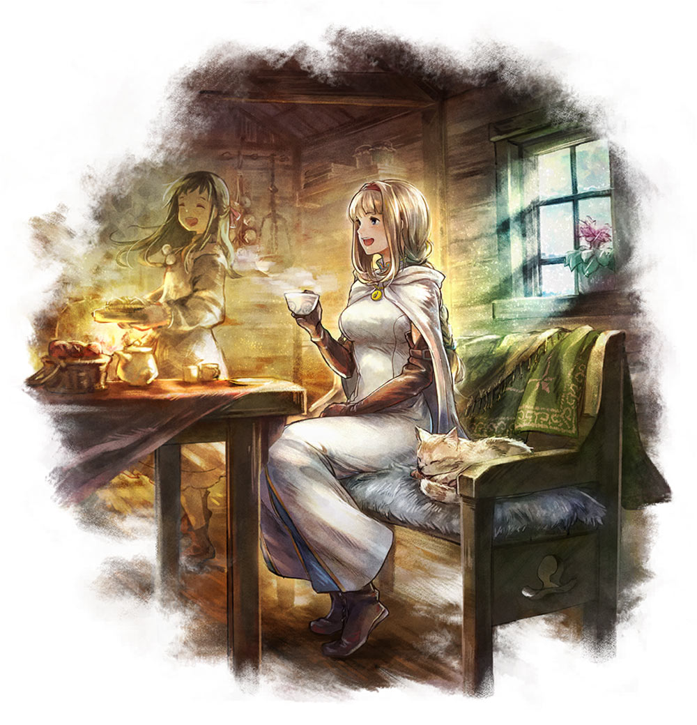 Lianna Art from Octopath Traveler: Champions of the Continent