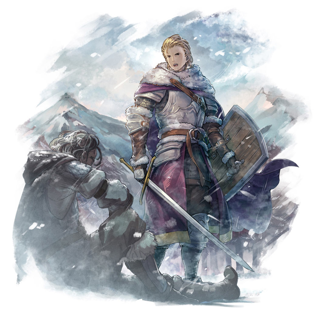 Lionel Art from Octopath Traveler: Champions of the Continent