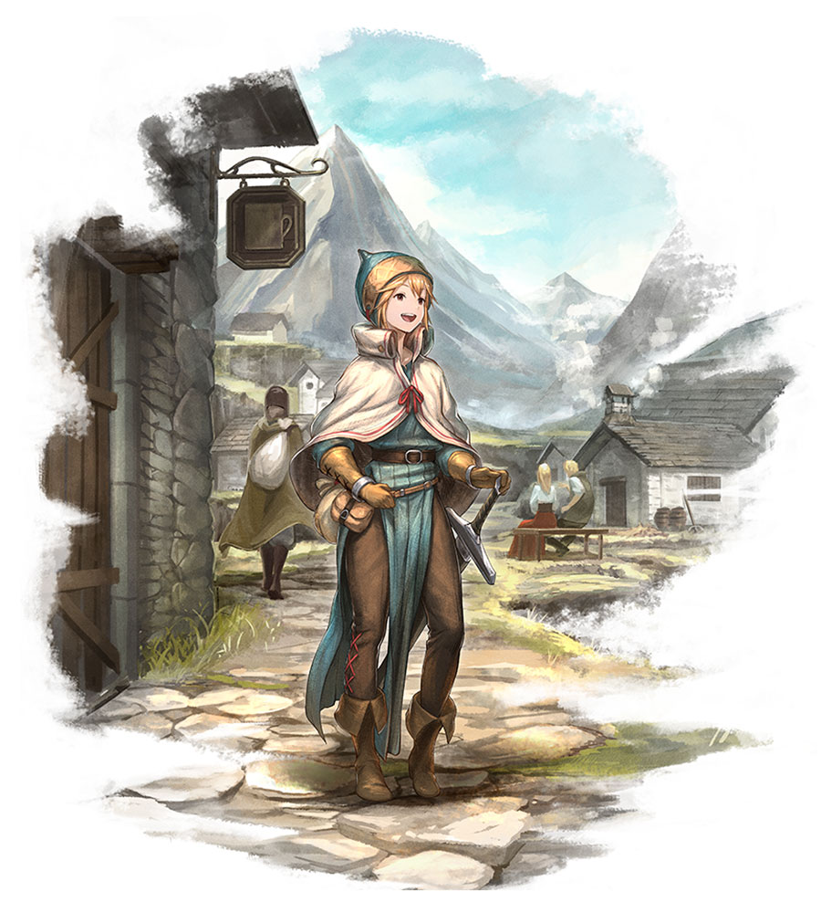 Menny Art from Octopath Traveler: Champions of the Continent