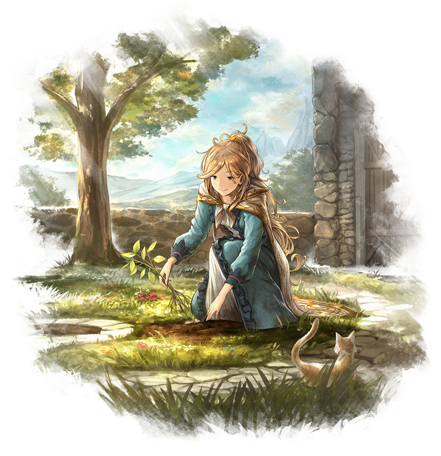 Merrit Art from Octopath Traveler: Champions of the Continent
