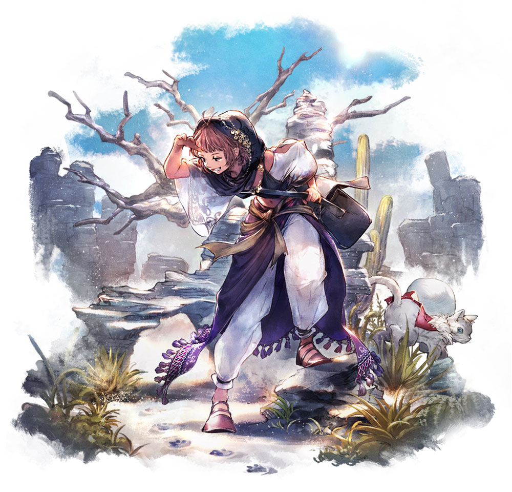 Mooloo Art from Octopath Traveler: Champions of the Continent