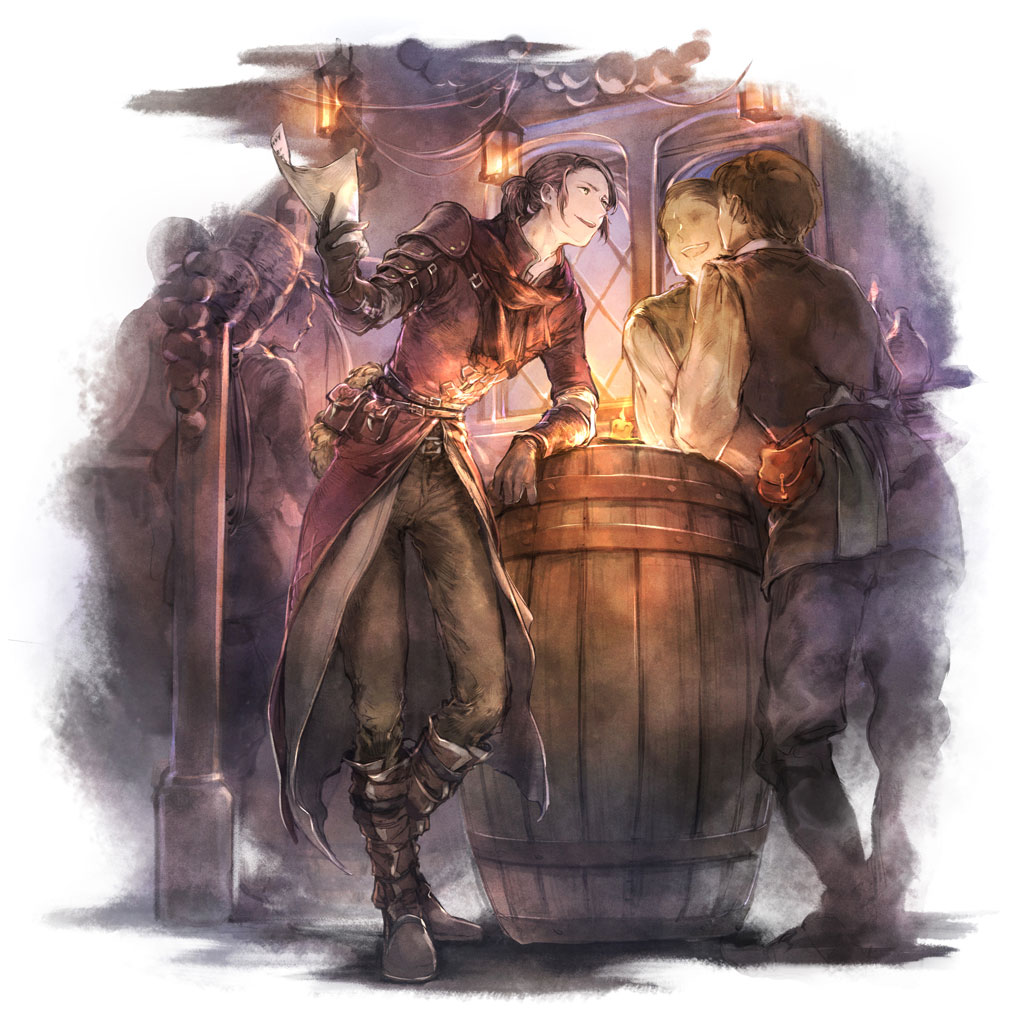 Narr Art from Octopath Traveler: Champions of the Continent