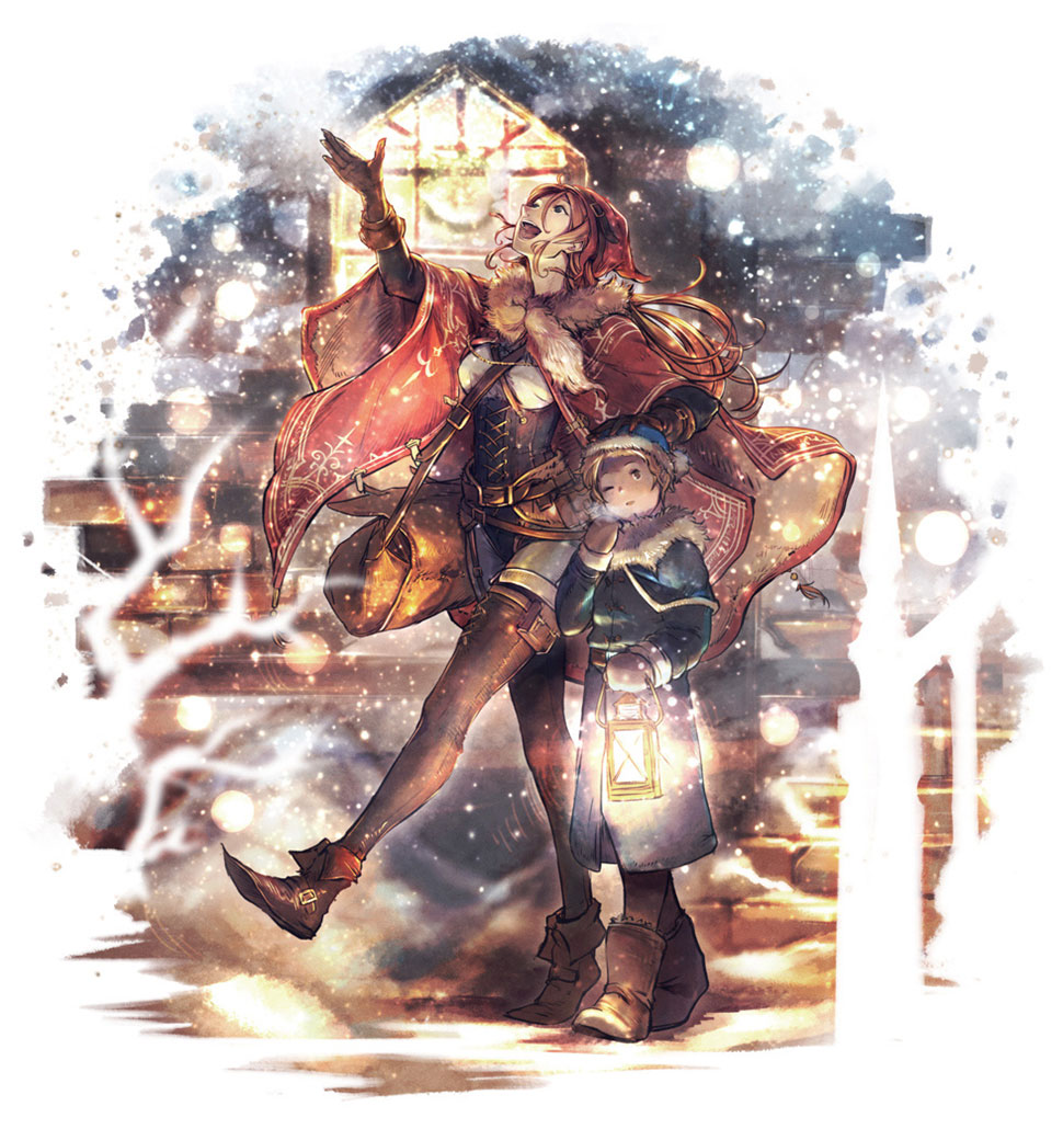 Nicola Art from Octopath Traveler: Champions of the Continent