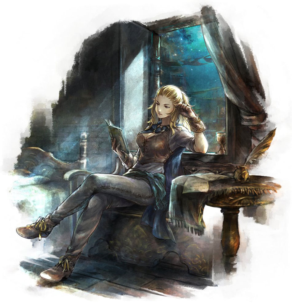 Odette Art from Octopath Traveler: Champions of the Continent